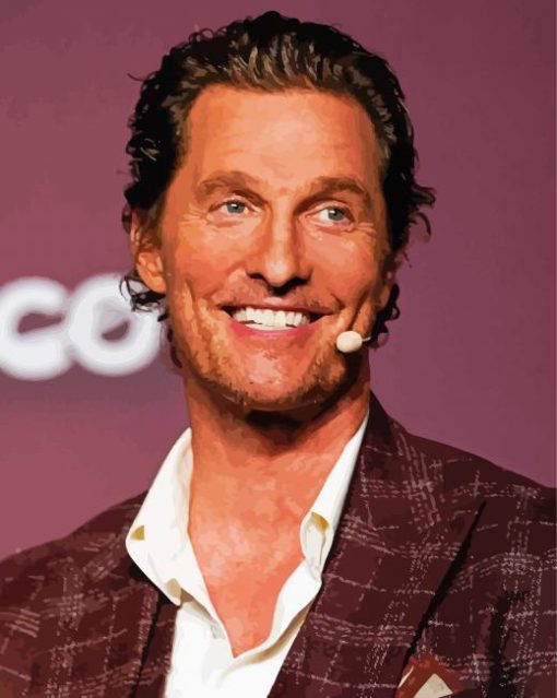 Matthew McConaughey Actor Diamond Paintings