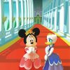 Minnie Mouse And Daisy Princesses Diamond Paintings