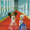 Minnie Mouse And Daisy Princesses Diamond Paintings