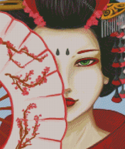 Modern Japanese Geisha Diamond Paintings