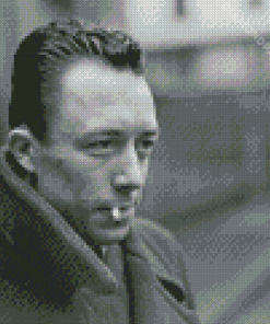 Monochrome Albert Camus Diamond Paintings