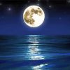 Moon Over Sea Diamond Paintings