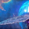 Space Star Cruiser Diamond Paintings