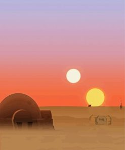 Tatooine Star Wars Diamond Paintings