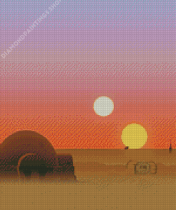 Tatooine Star Wars Diamond Paintings