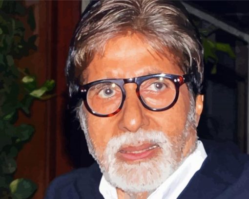 The Actor Amitabh Bachchan Diamond Paintings