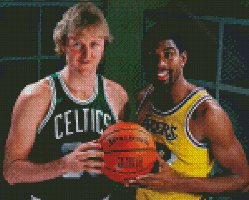 Larry Bird American Professional Basketball Player Diamond Paintings