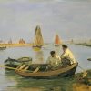 The Estuary By Eugène Louis Boudin Diamond Paintings