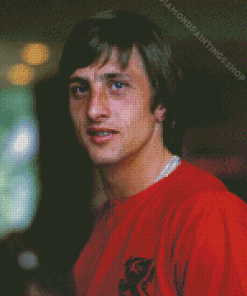 The Footballer Johan Cruyff Diamond Paintings
