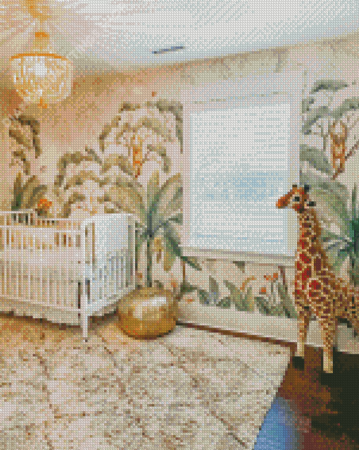 Theme Designing Baby Room Diamond Paintings
