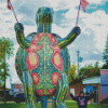 Tommy Turtle Canadian Landmark Diamond Paintings