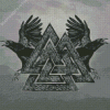 Valknut Viking Diamond Paintings