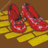Wizard Of Oz Ruby Slippers Diamond Paintings