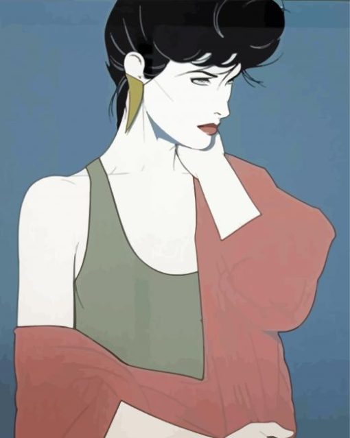 Woman By Patrick Nagel Diamond Paintings