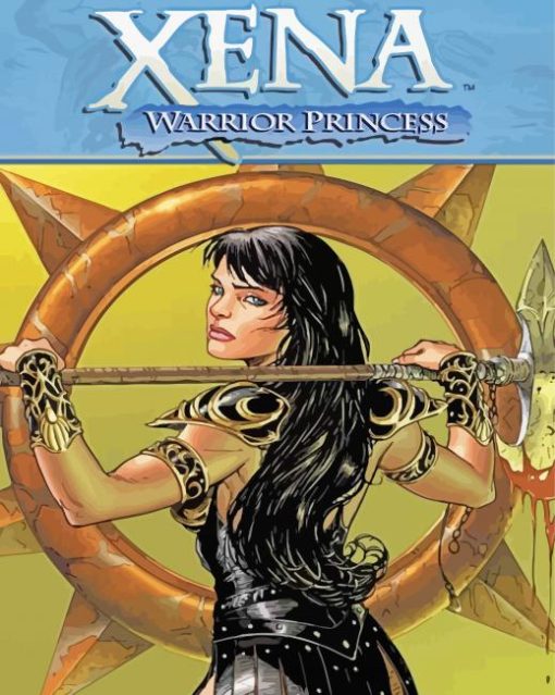 Xena Warrior Princess Poster Diamond Paintings