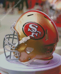 49ers Football Team Helmet Diamond Paintings