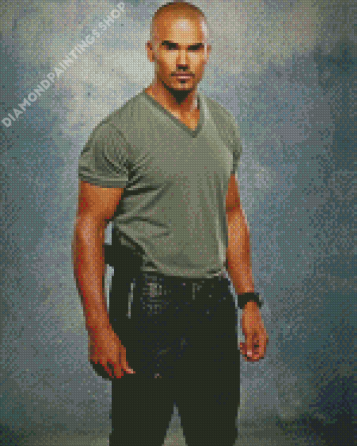 American Actor Shemar Moore Diamond Paintings