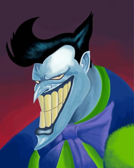 Animated Joker Character Art Diamond Paintings