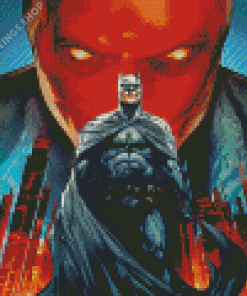 Batman Under The Red Hood Diamond Paintings