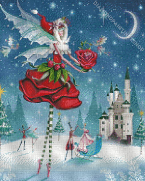Christmas Fairy Diamond Paintings
