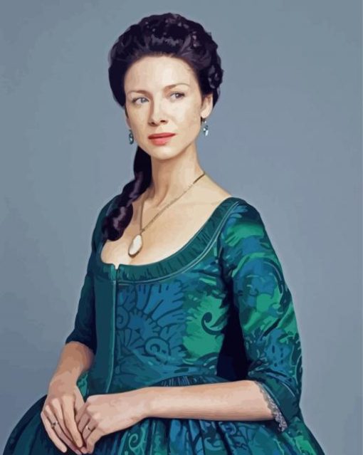 Claire Fraser Outlander Diamond Paintings