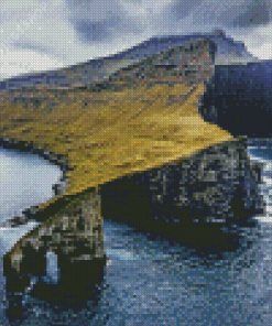 Faroe Island Landscape Diamond Paintings