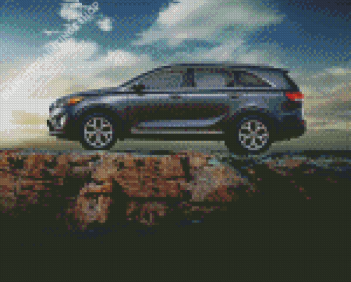 Kia Sorento Car Diamond Paintings