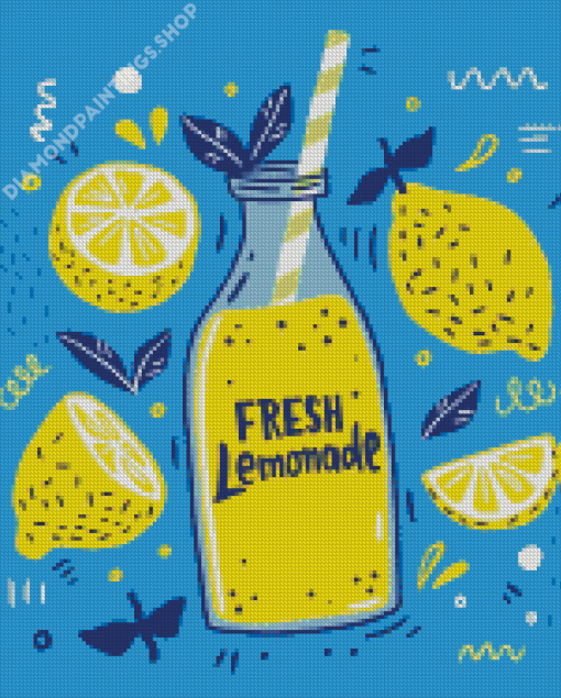 Lemonade Bottle Diamond Paintings