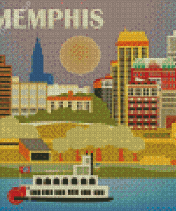 Memphis Tennessee Diamond Paintings