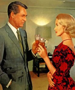 North by Northwest Cary Grant And Eva Marie Diamond Paintings