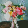 Peonies And Ranunculus Bouquet Diamond Paintings