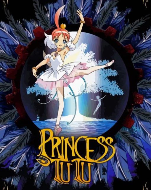 Princess Tutu Anime Posters Diamond Paintings