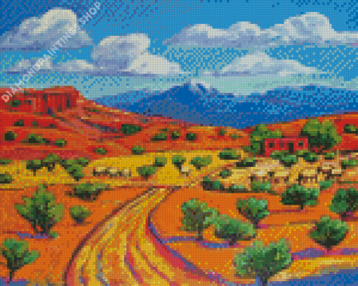 Pueblo Landscapes Diamond Paintings