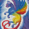 Rainbow Dragon Animal Art Diamond Paintings