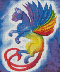 Rainbow Dragon Animal Art Diamond Paintings