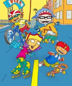 Rocket Power Animation Diamond Paintings