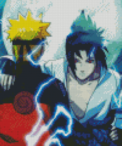 Sasuke Evil Vs Naruto Diamond Paintings
