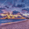 Hawaii Seascape Dawn Diamond Paintings