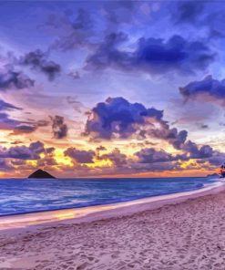 Hawaii Seascape Dawn Diamond Paintings