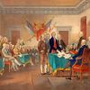 Signing Of The Declaration Of Independence Art Diamond Paintings