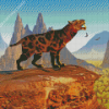 Strong Smilodon Animal Diamond Paintings