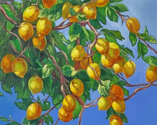 The Lemon Tree Diamond Paintings