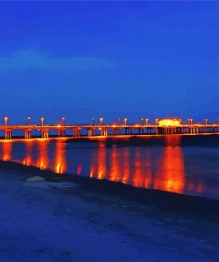 The Pier At Gulf Shores Diamond Paintings