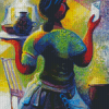 The Waitress Art Diamond Paintings