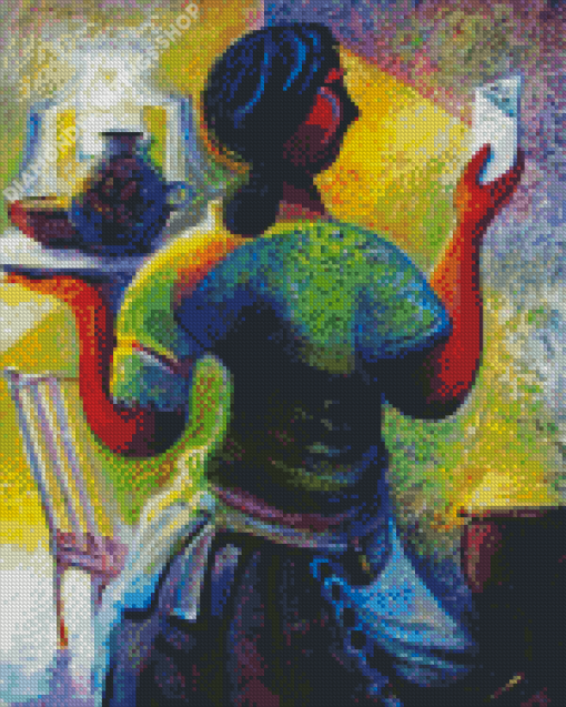 The Waitress Art Diamond Paintings