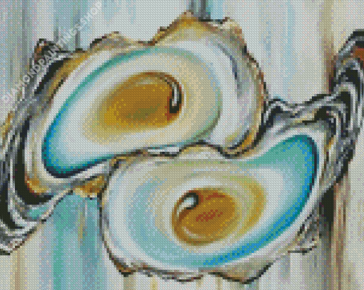 Two Oysters Diamond Paintings