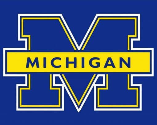 University of Michigan Logo Diamond Paintings