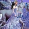 Winter Horse And Fairy Diamond Paintings