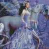 Winter Horse And Fairy Diamond Paintings