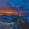 Ynys Llanddwyn At Night Diamond Paintings